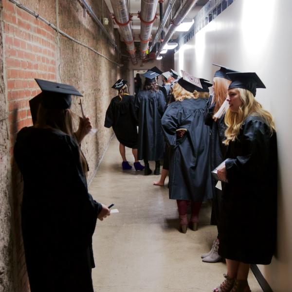 The bowels of Macky were noticeably less crowded this year; not as many participants as past years