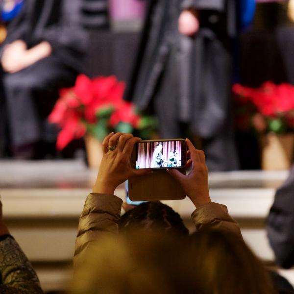 Next time I'll watch the ceremony on someone's cell phone