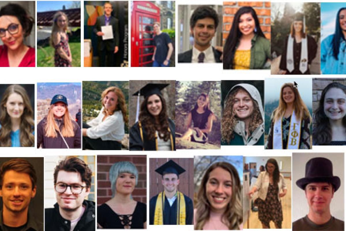 Latin honors image collage