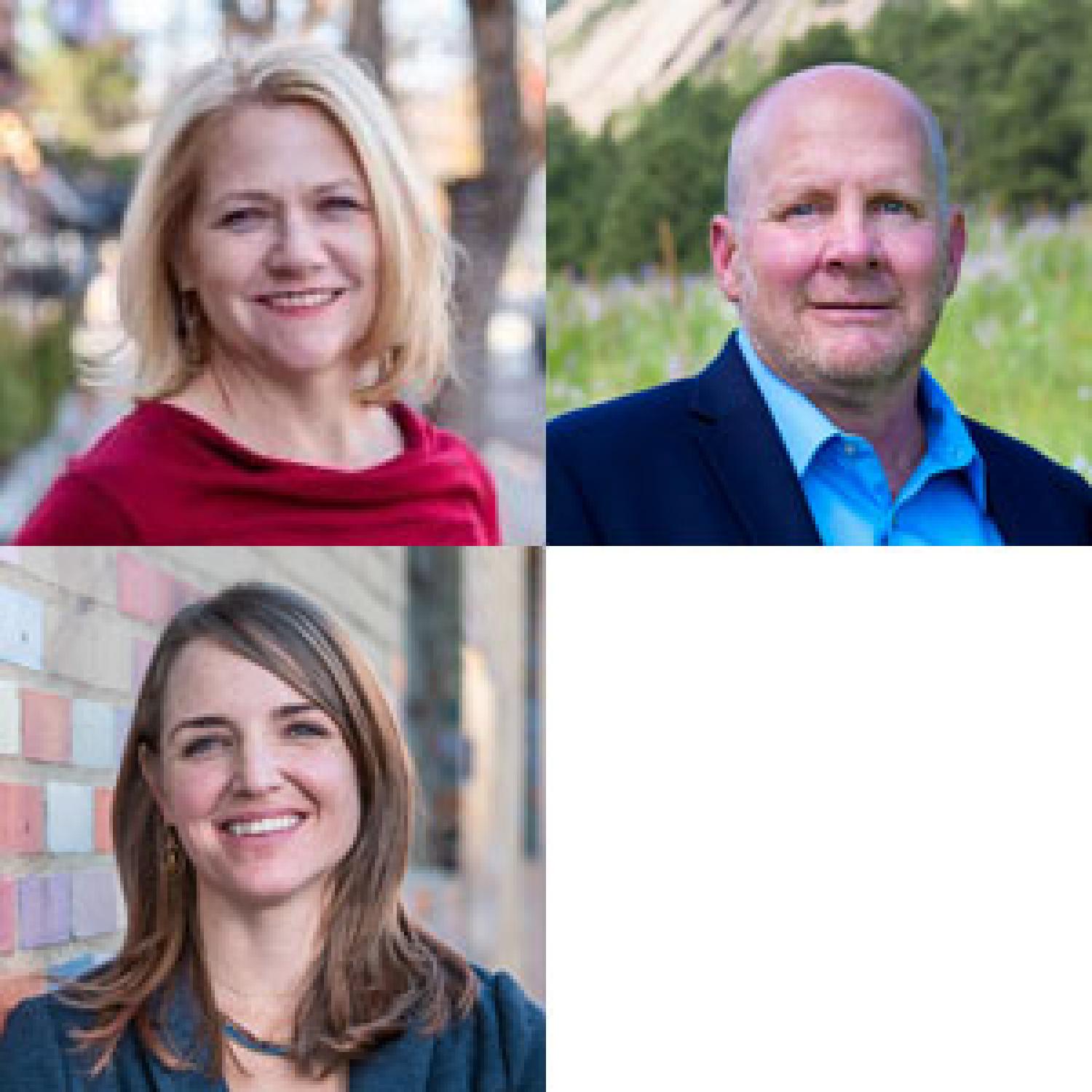 angela bryan, kent hutchison and cinnamon bidwell