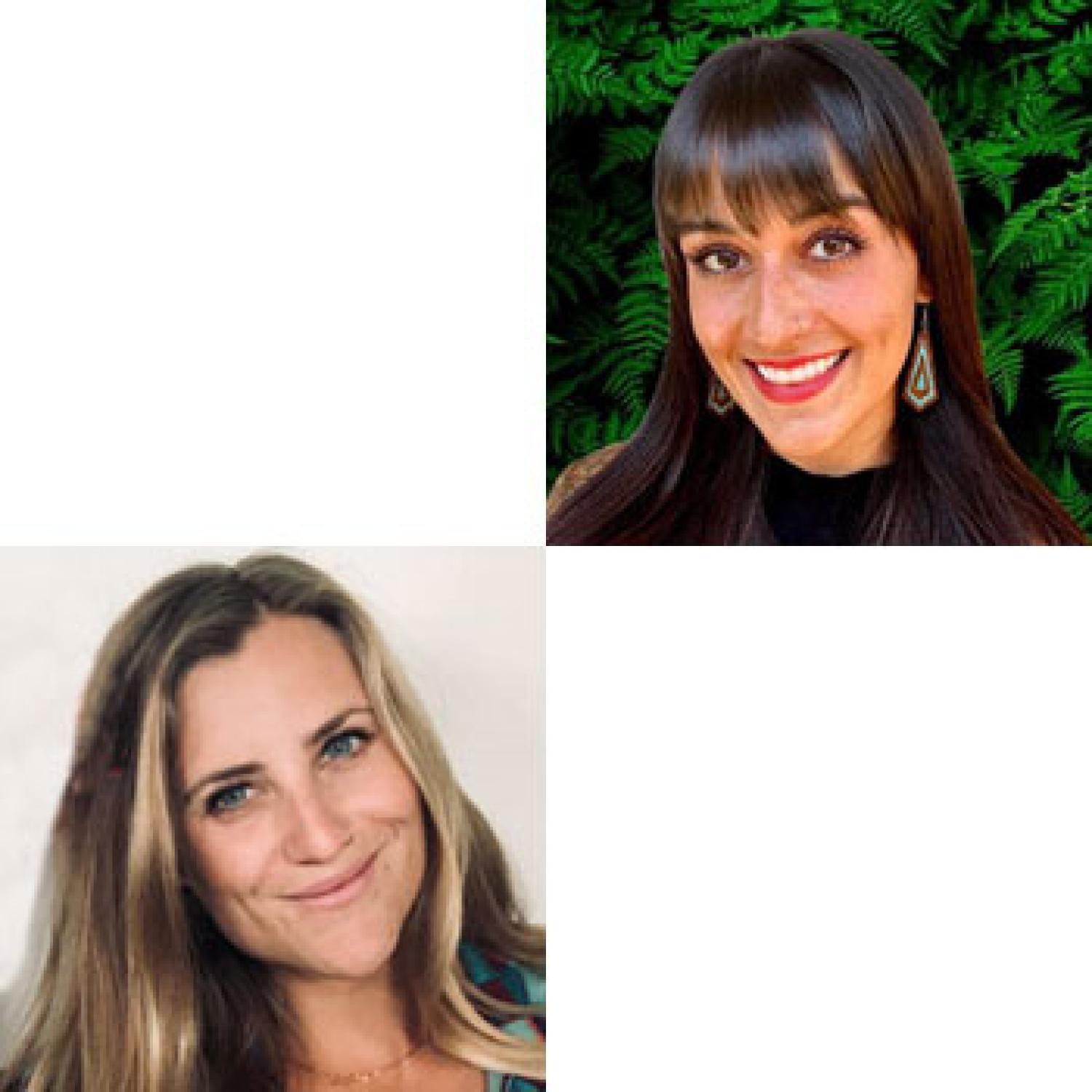 Sarah Coffin and Elora Williams