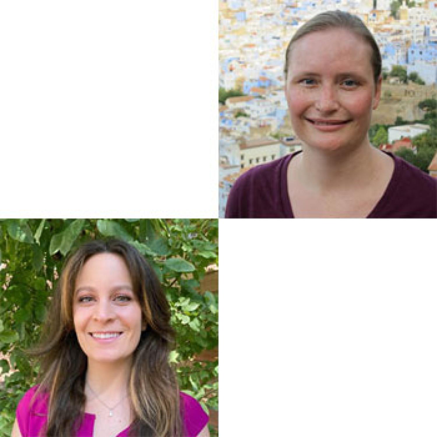 Zoe Donaldson and Anne Pierce