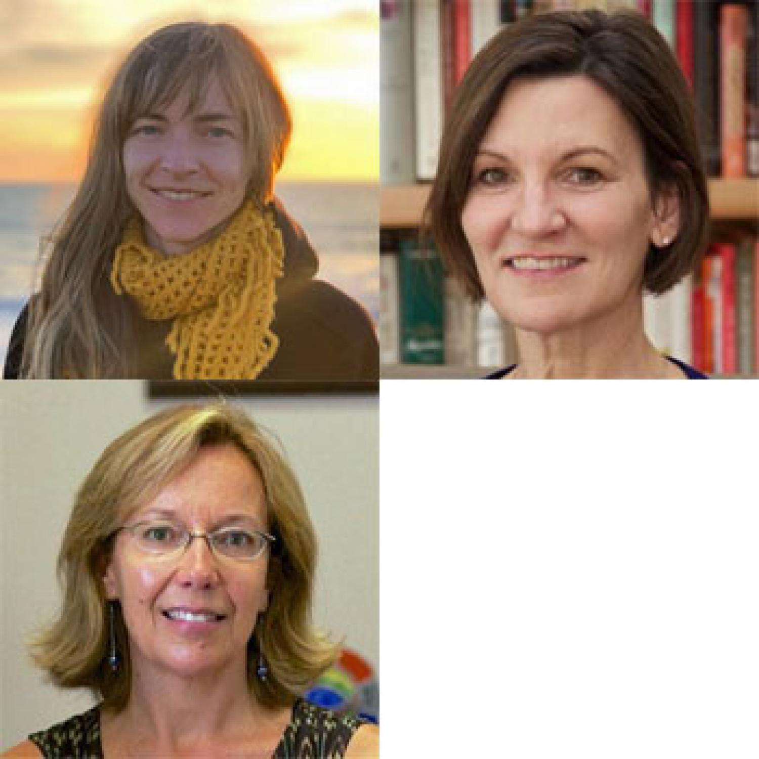 june gruber, tina pittman wagers, theresa hernandez