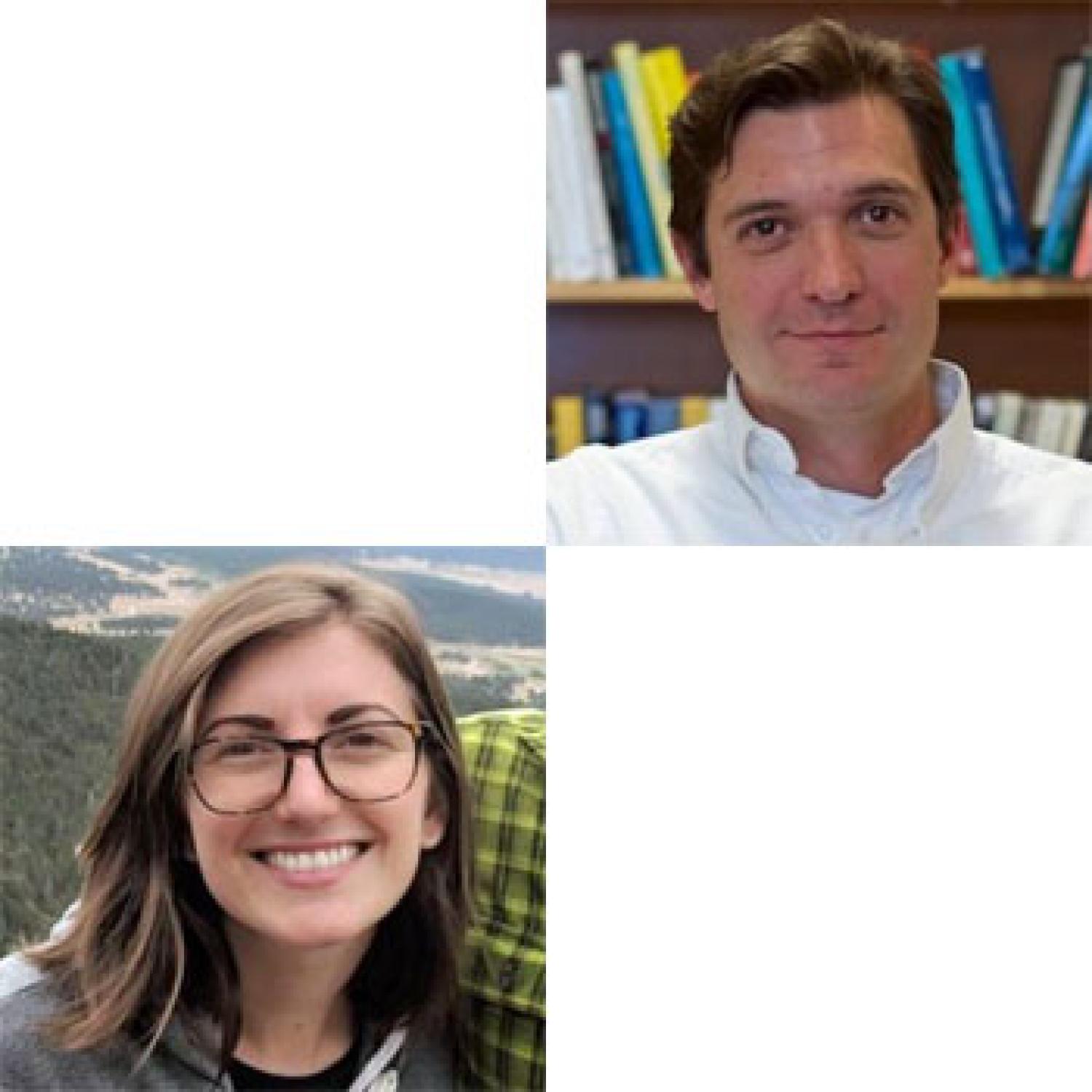 Leaf Van Boven and Dani Grant
