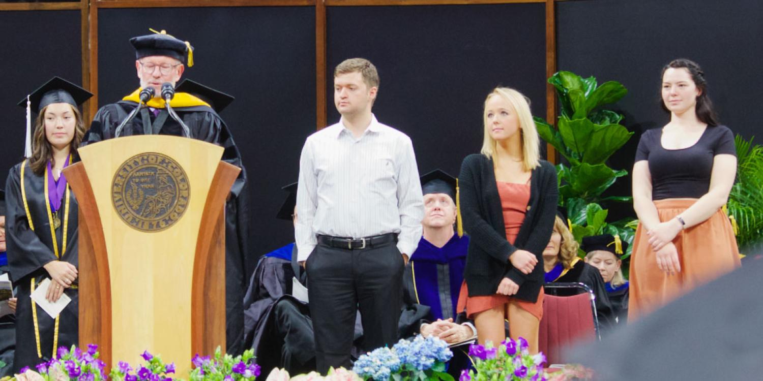 Mark Whisman announces undergraduate awards