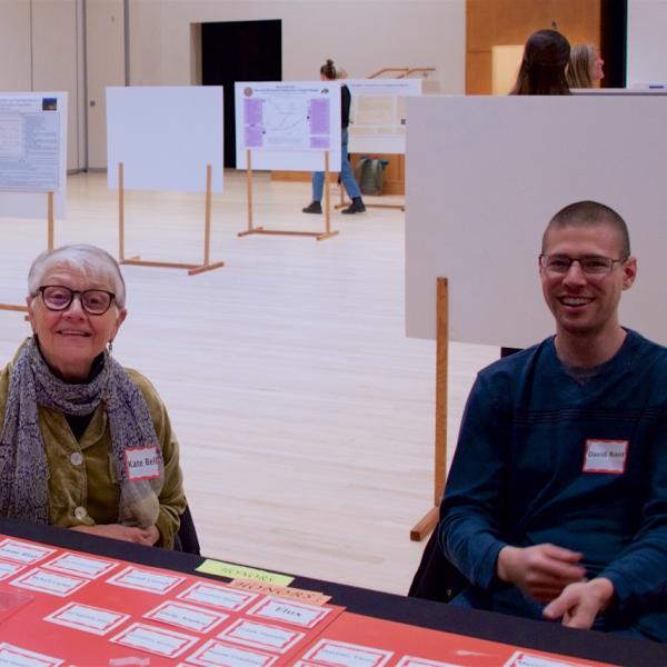 Kate Bell and Dave Root, two of URD's organizers