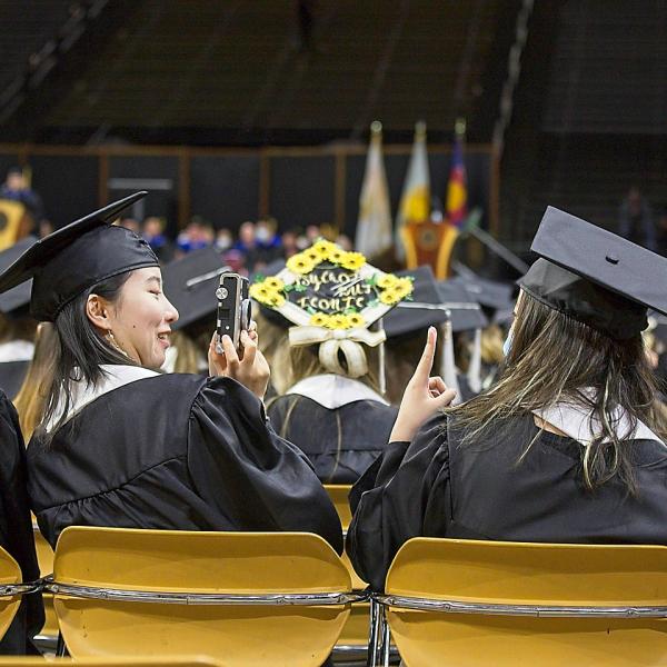 The obligatory shot for Instagram during the ceremony