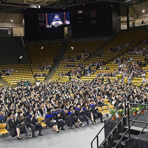 Flip those tassels and toss those mortarboards, you are graduated!