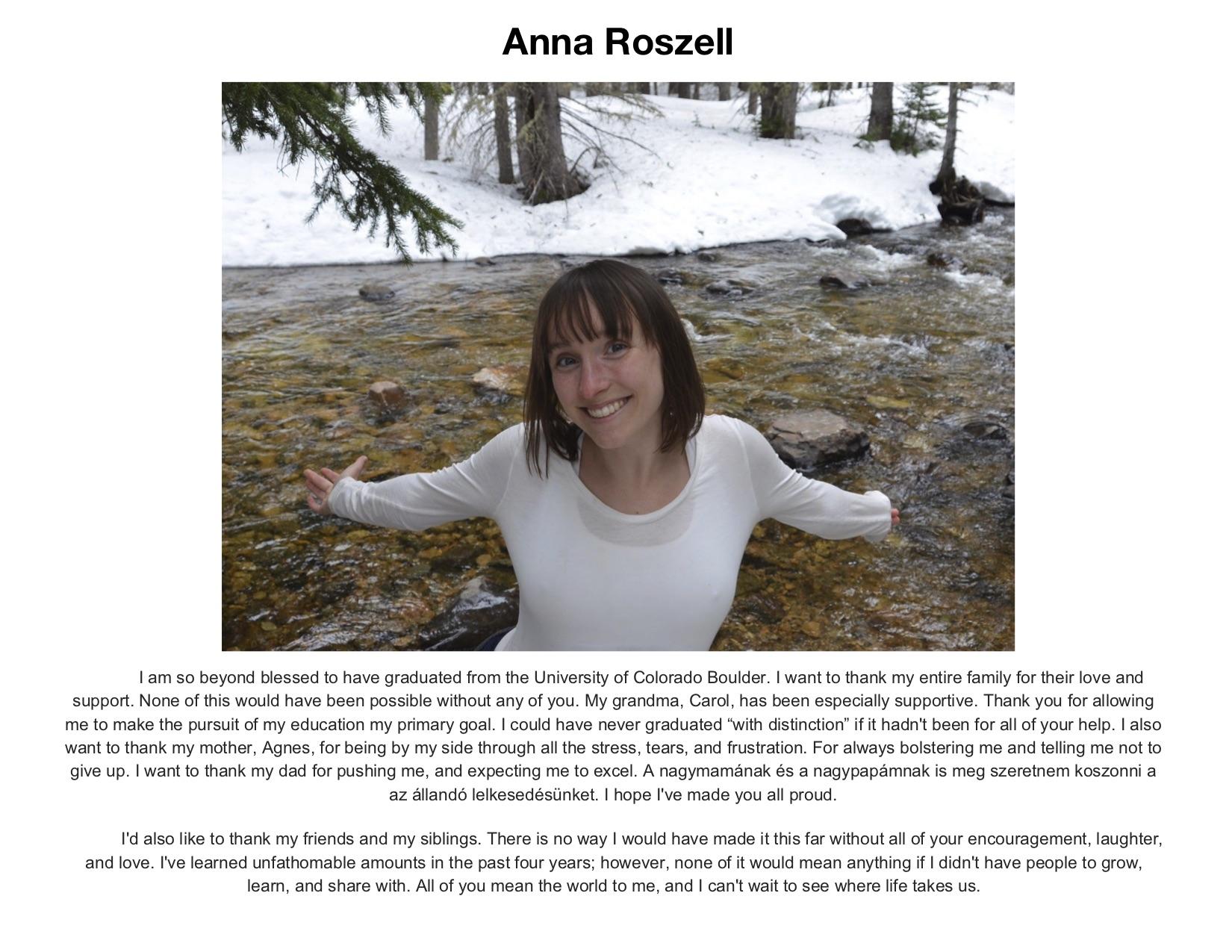 Anna Roszell