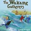 wakame gatherers book cover with kids playing the the river