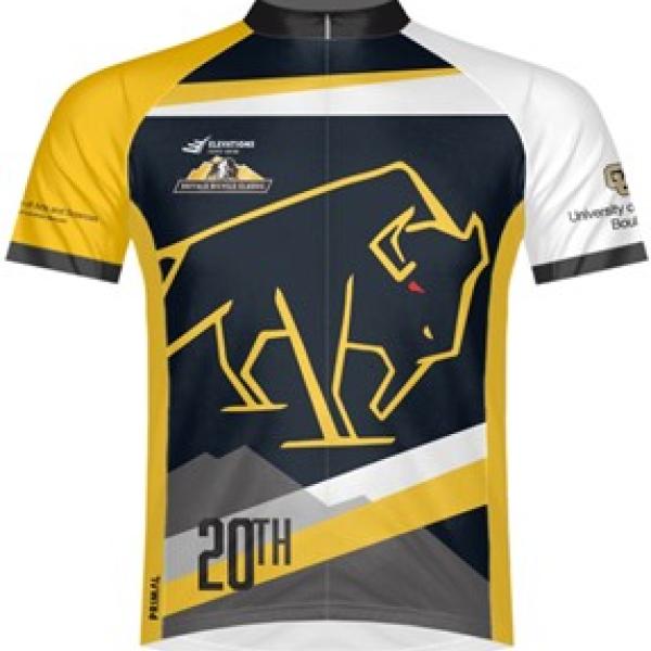 Buffalo Bike Classic jersey, yellow and black.