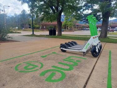 Lime scooters