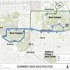 Summer Buff Bus Routes