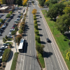 Aerial picture of Baseline Rd along Will Ville.