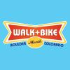 Boulder Walk and Bike Month logo.