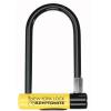Yellow u-lock.