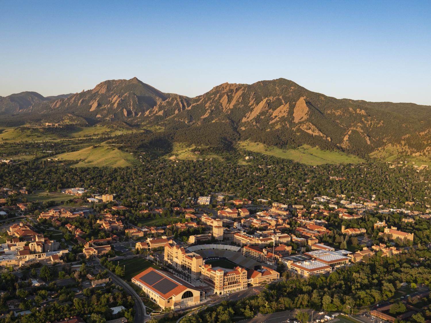 CU boulder campus