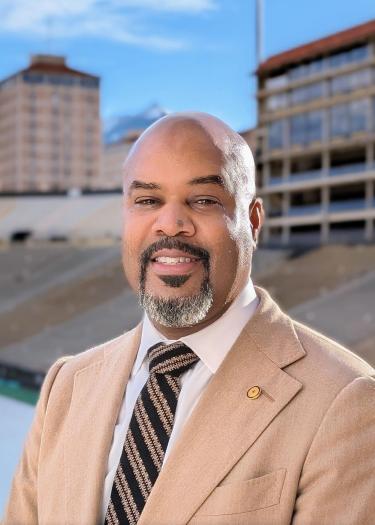 Marlon Lynch portrait at Folsom Field