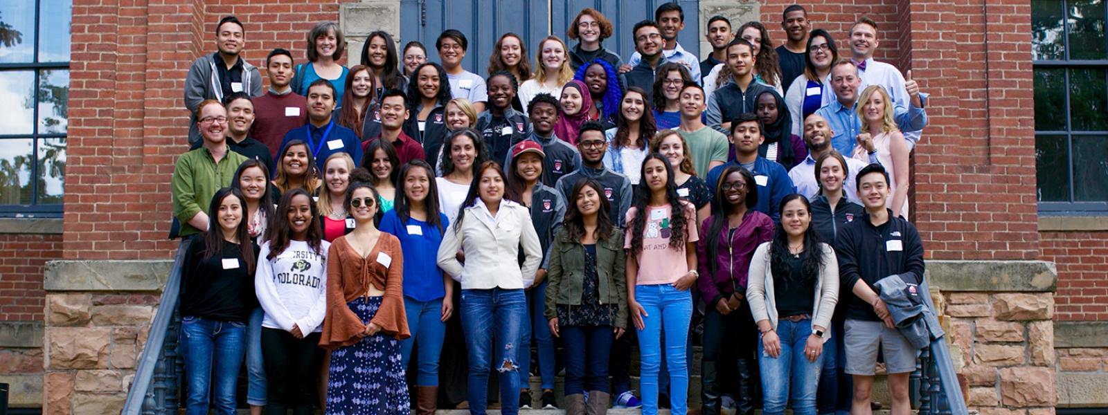Puksta Scholars across Colorado at Inter-collegiate Retreat, Fall 2016