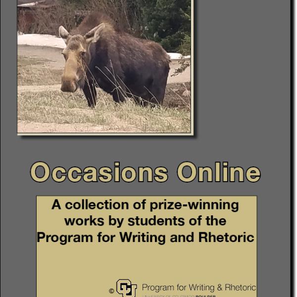 Cover of publication featuring a moose