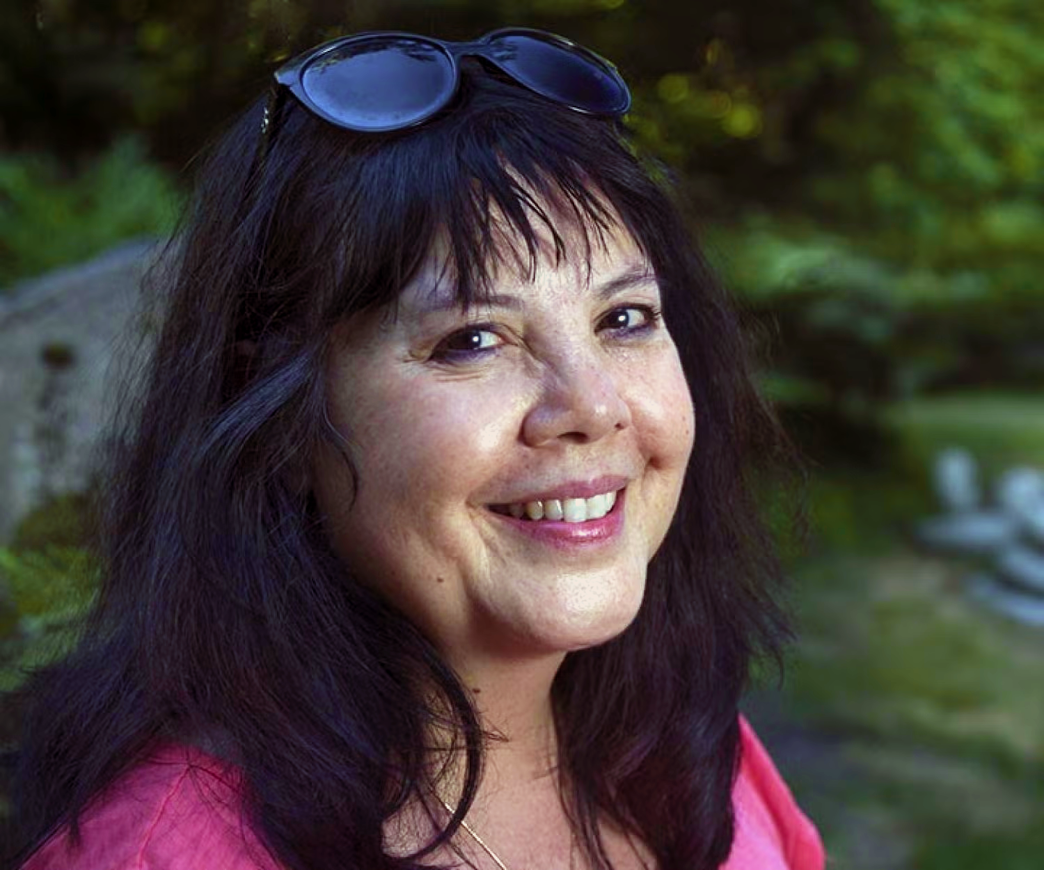 Marlene Miyamoto outdoors