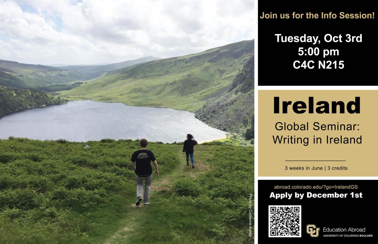 flier for course with qr code