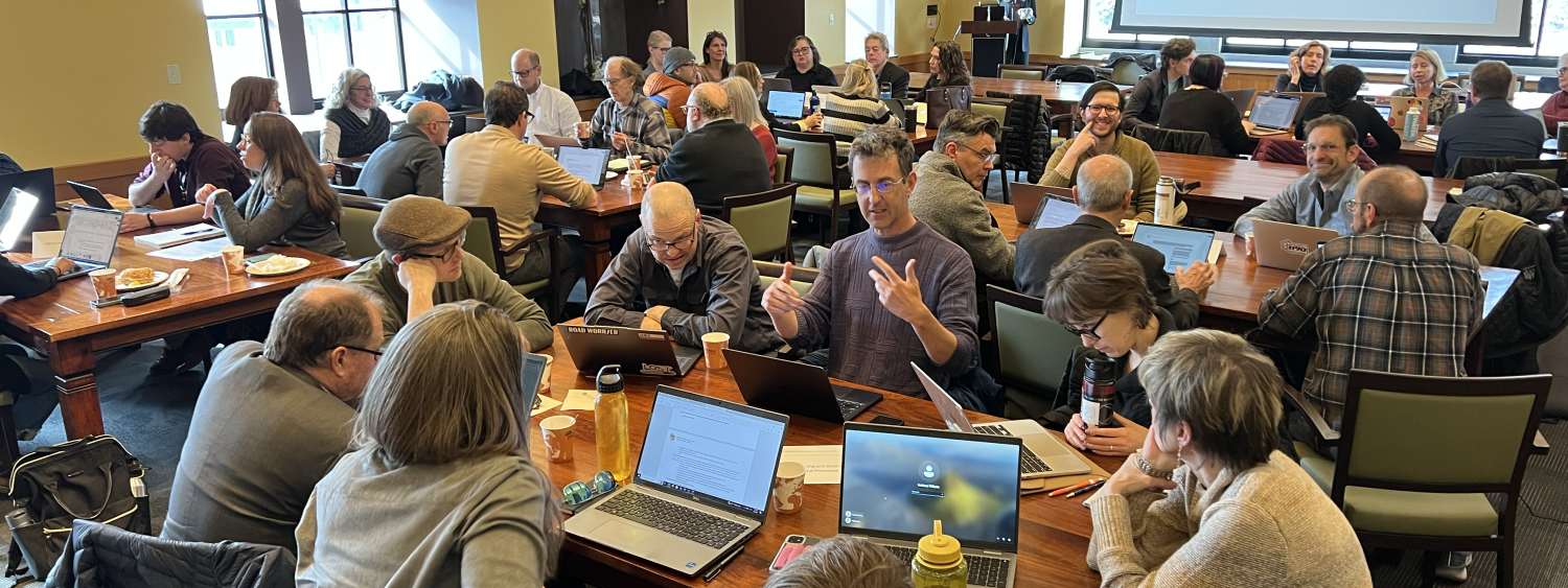 A meeting of PWR faculty