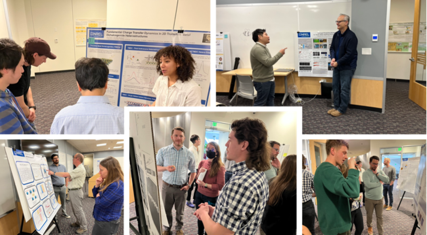 Pictures from the poster session