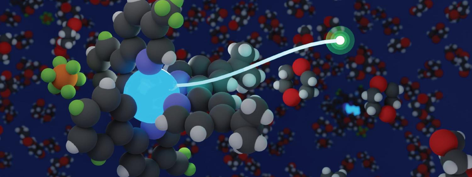 cartoon showing how the ion pair interacts