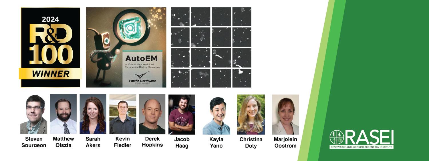 Profile pictures of the team that won one of the RD100 awards