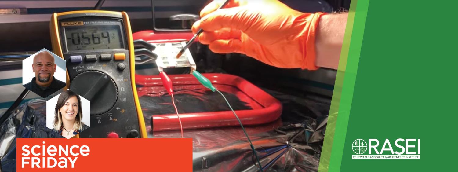 Research checking on a prototype of a solar cell