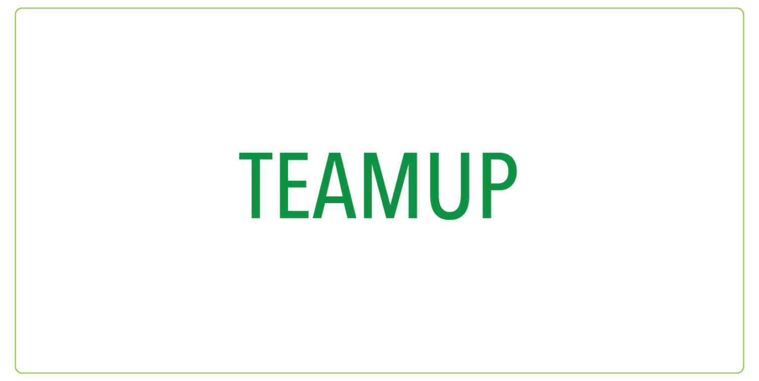 TEAMUP title button