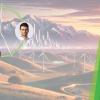 banner showing wind turbines over a landscape