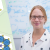 Profile picture of Kim See with images from her teams research