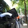 Picture of charging an electric car