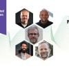 Profile pictures of the five RASEI fellows included in the 2022 Clarivate highly cited list