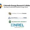 Collaboratory logos along with logos of the institutional partners
