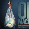 Banner image for The Oil Machine Documentary, showing the earth in a disposable plastic bag