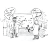 Publication TOC Graphic with a cartoon of two scientists at a whiteboard