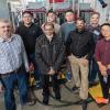 Team picture of the individuals described in the article, including RASEI Fellow Barry Mather
