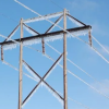 frozen power lines