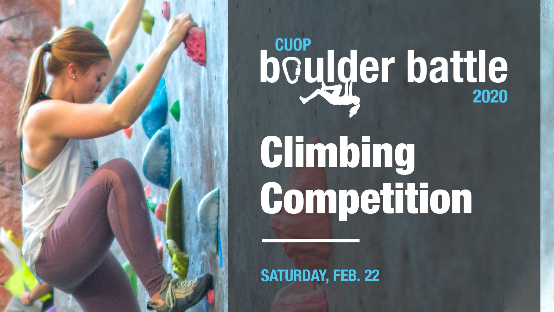 Boulder Battle 2020 Climbing Comp Recreation Services University of