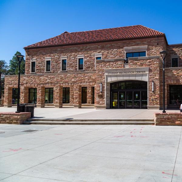 exterior of the rec center