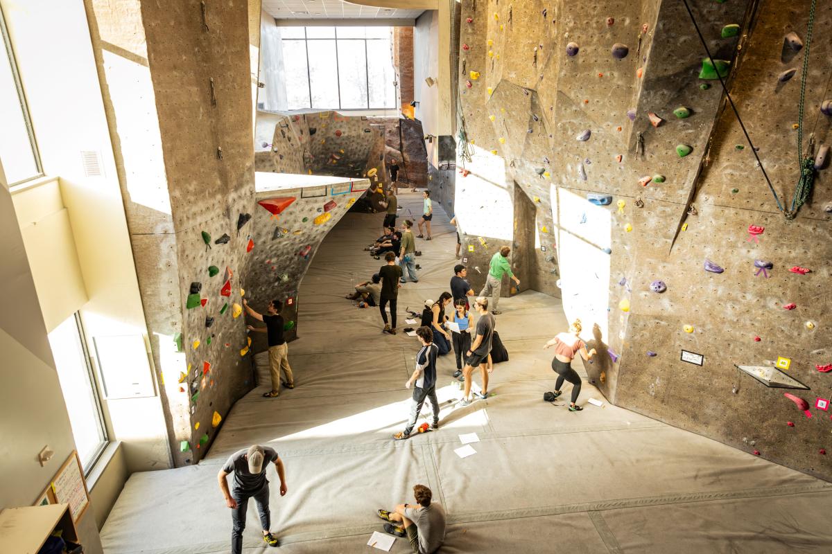 Climbing gym