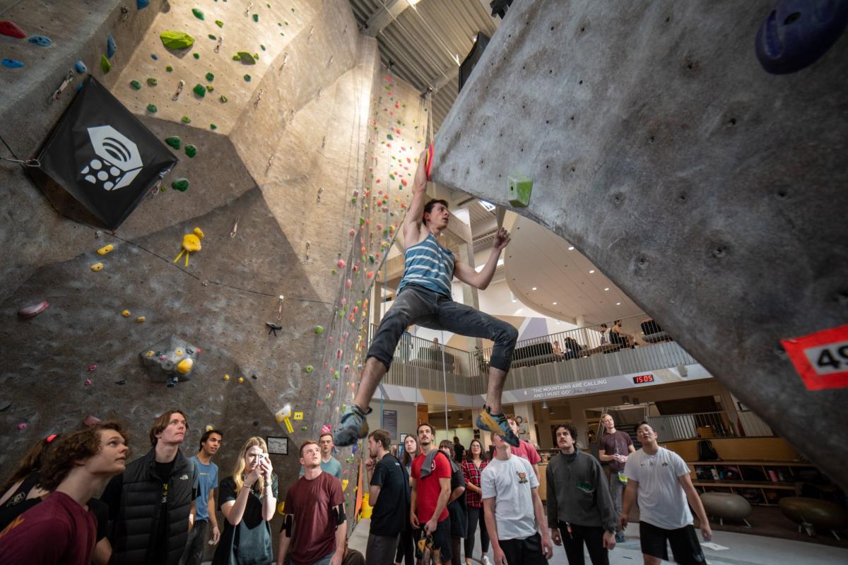 climbing gym