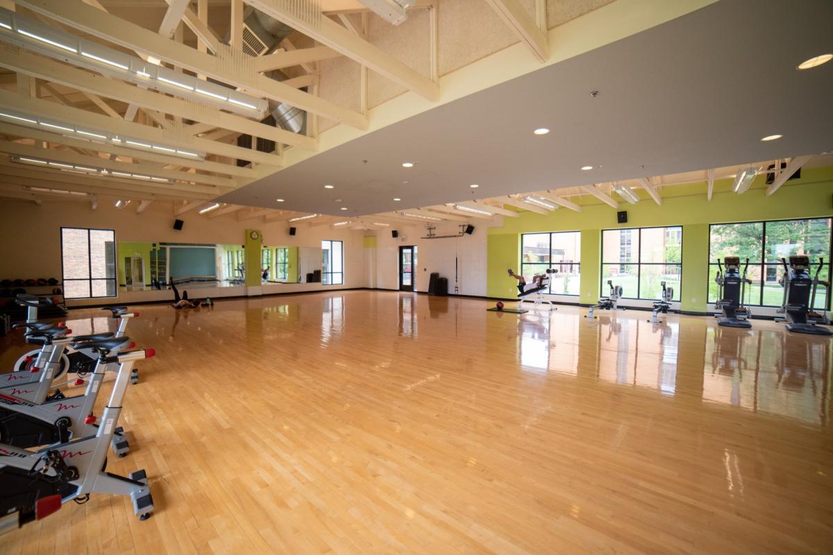 interior of the will vill rec center
