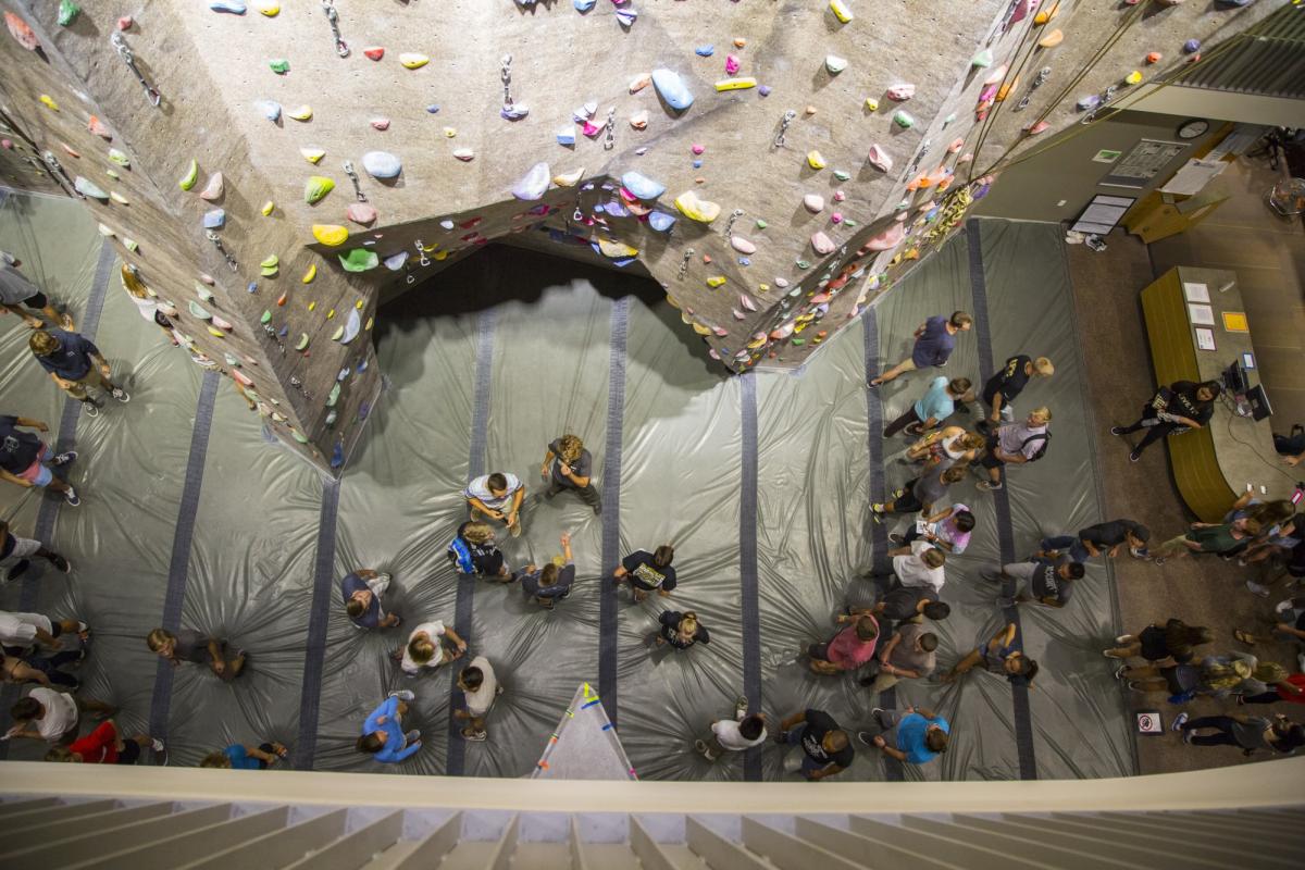 climbing gym