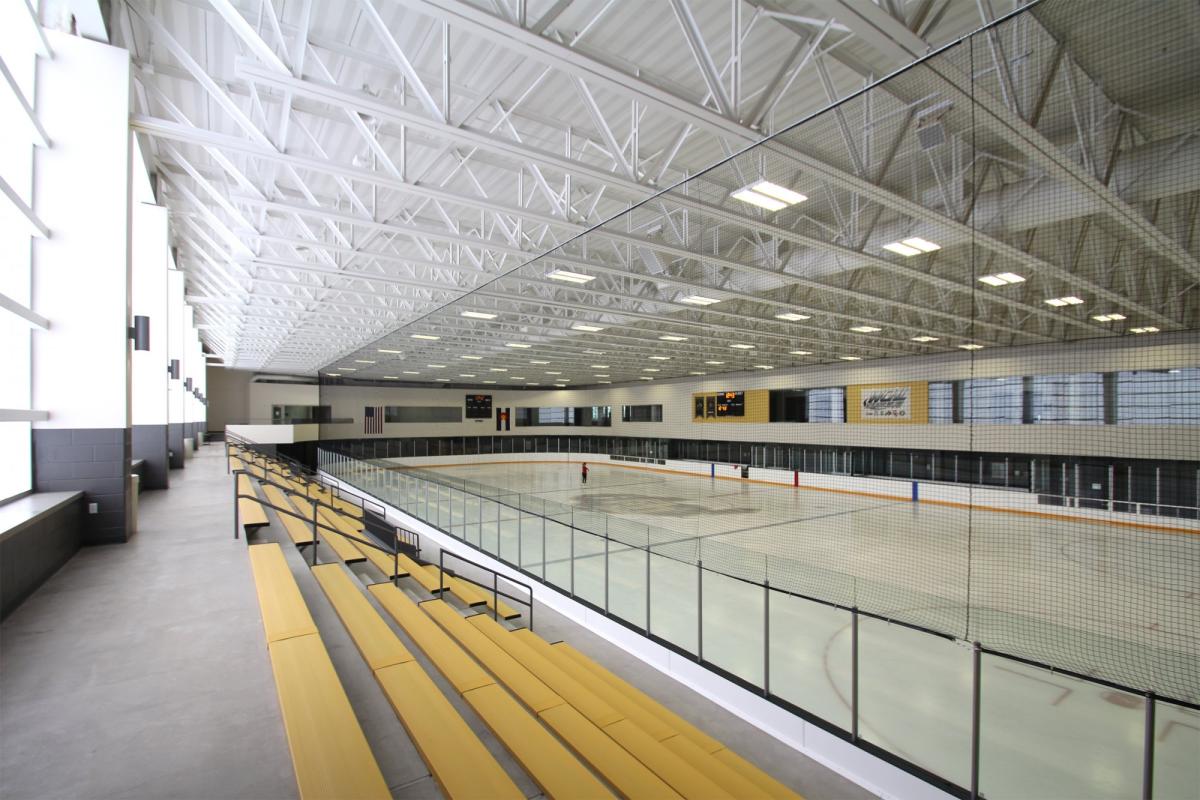 empty ice rink