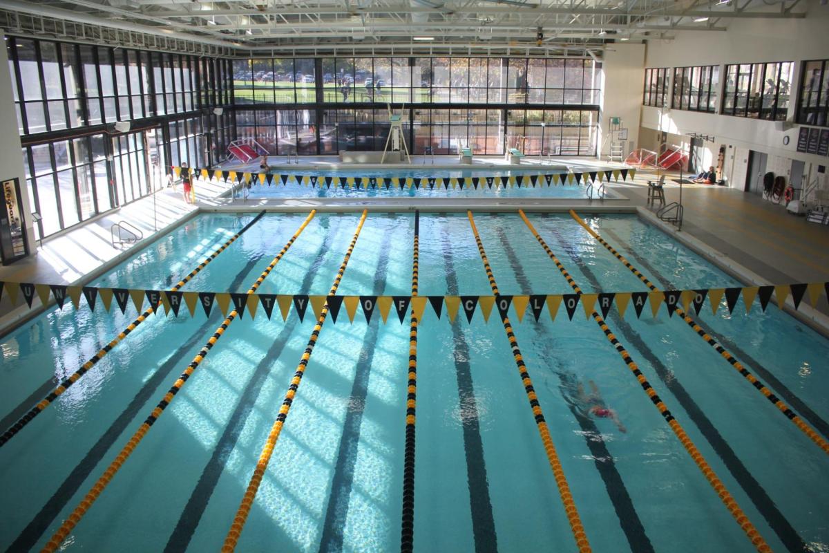 competition pool at cu. large and many lanes