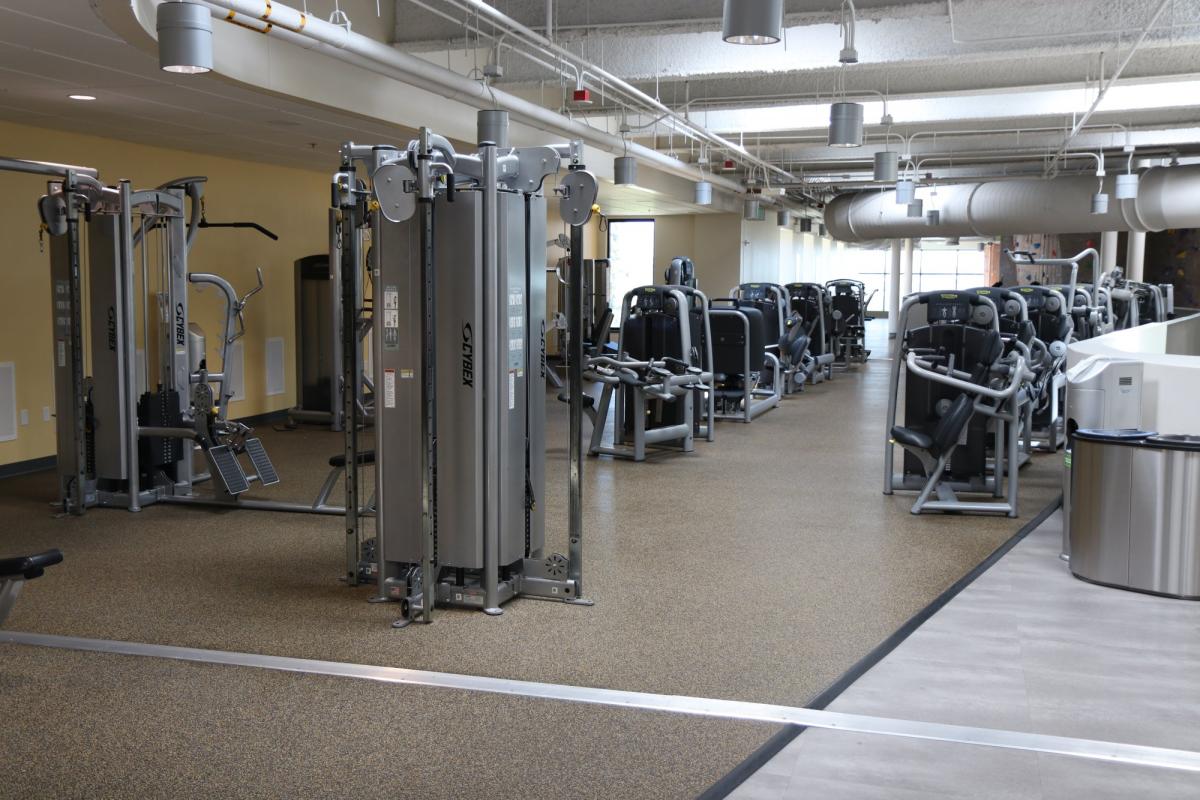 3rd floor fitness area